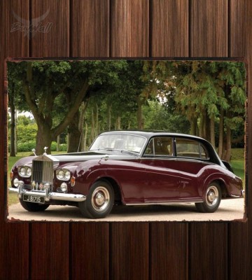 Металлическая табличка Rolls-Royce Silver Cloud (II)